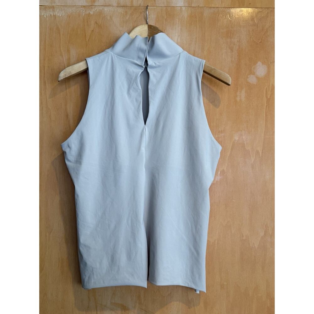 Maria Pinto Lightweight Sleeveless Gray Top Size Medium - Picture 2 of 4